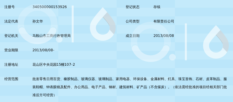马鞍山市丽洋商贸